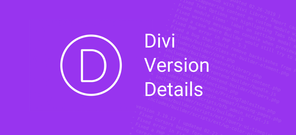 Nhật ký thay đổi Divi sẽ giúp bạn theo dõi và hiểu rõ hơn về các cập nhật mới nhất của Divi. Bạn có thể xem nhật ký này trên trang web Canagon.